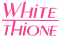 MAKI INC. WHITE THIONE / MADE IN JAPAN